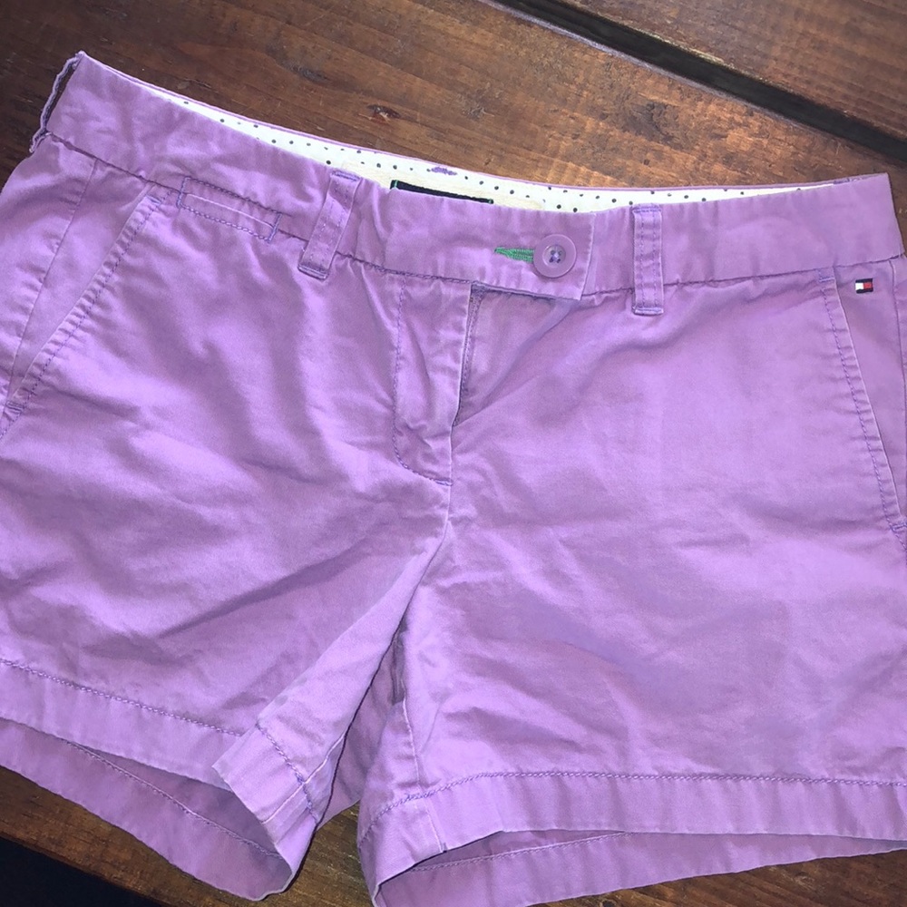 TOMMY HILFIGER | COLORFUL WOMENS POCKETED SHORTS SIZE 8